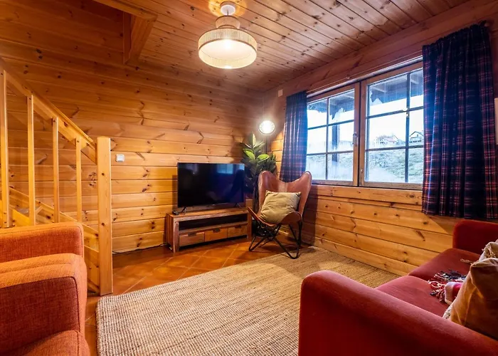 Chale De Montanha Com Sons De Rio